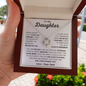 To My Daughter | Love Knot Necklace