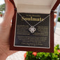 To My Beautiful Soulmate - Love Knot Necklace