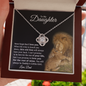 To My Daughter | Love Knot Necklace