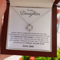 To My Daughter | Love Knot Necklace