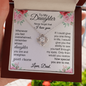 To My Daughter | Love Knot Necklace