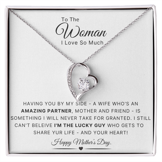 To The Woman I Love So Much | Forever Love Necklace