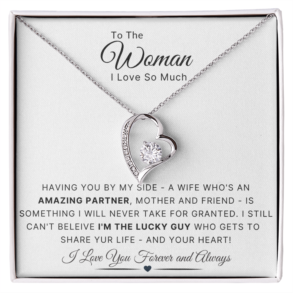 To The Woman I Love So Much | Forever Love Necklace