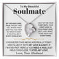 To My Beautiful Soulmate - Forever Love Necklace