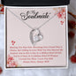 To My Soulmate -  Forever Love Necklace - SM102