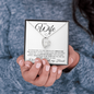 (ALMOST SOLD OUT) To My Wife | Love Heart Necklace š
