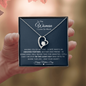 To The Woman I Love So Much | Forever Love Necklace