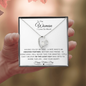 To The Woman I Love So Much | Forever Love Necklace