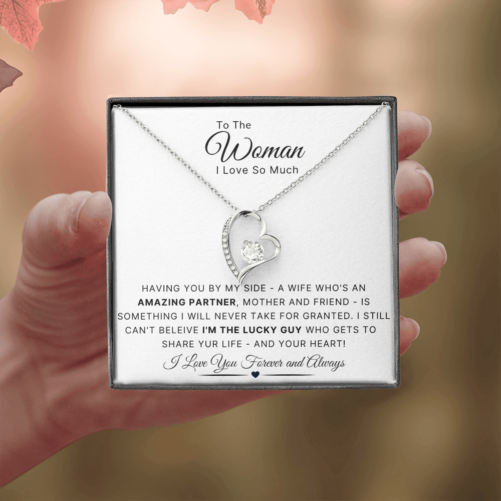 To The Woman I Love So Much | Forever Love Necklace