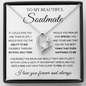 ❤To My Beautiful Soulmate | Forever Love Necklace ❤️