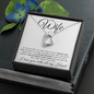 (ALMOST SOLD OUT) To My Wife | Love Heart Necklace š