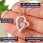 (ALMOST SOLD OUT) To My Wife | Love Heart Necklace š
