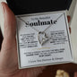 To My Beautiful Soulmate - Forever Love Necklace