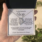 To My Beautiful Wife - Forever Love Necklace