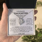 To My Beautiful Daughter - Forever Love Necklace