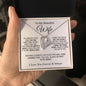 To My Beautiful Wife - Forever Love Necklace
