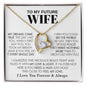 To My Future Wife - Forever Love Necklace