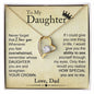 To My Daughter | Forever Love Necklace