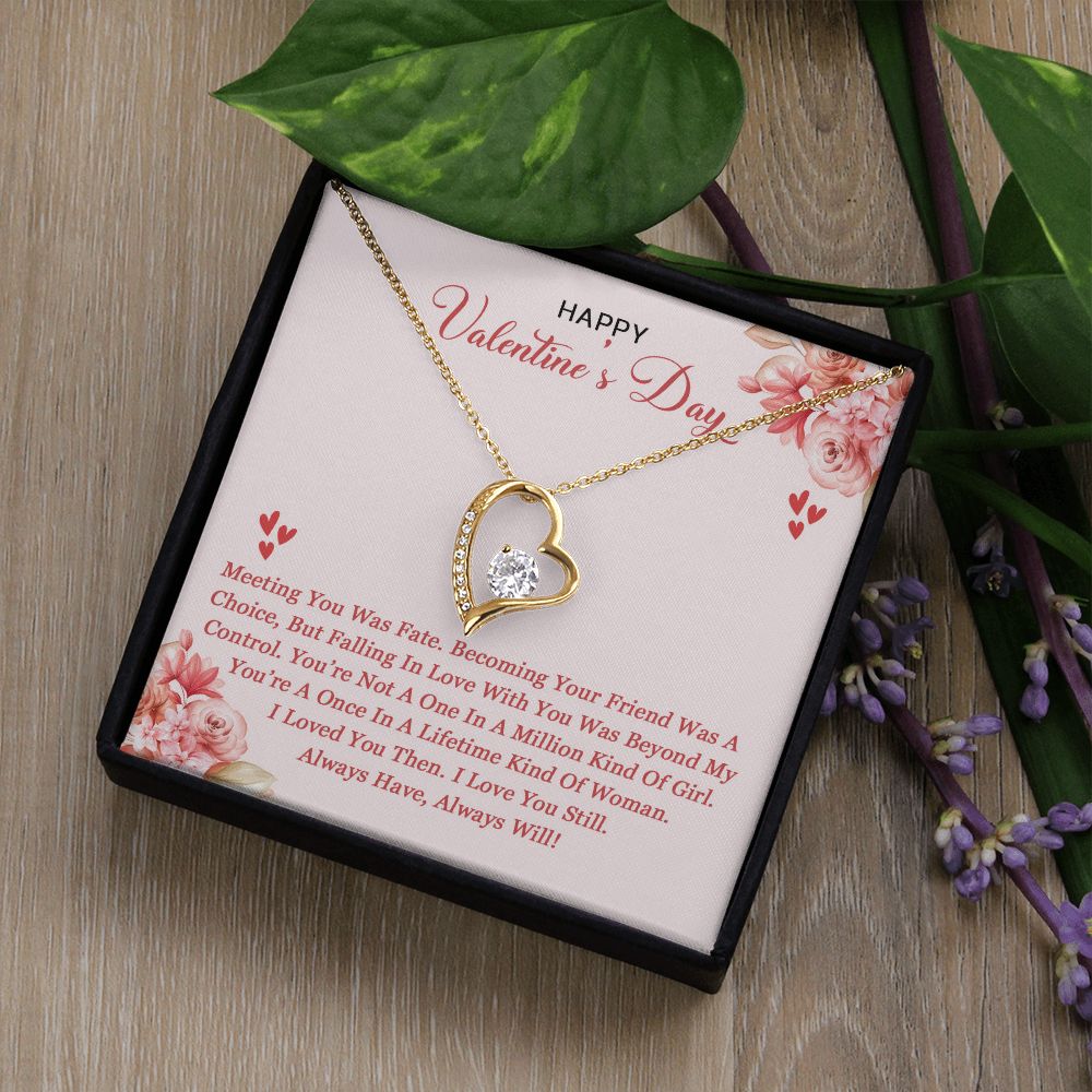 Happy Valentine's Day - Forever Love Necklace