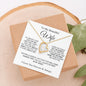 To My Beautiful Wife - Forever Love Necklace