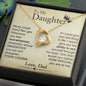 To My Daughter | Forever Love Necklace