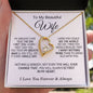 To My Beautiful Wife - Forever Love Necklace