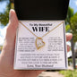To My Beautiful Wife - Forever Love Necklace