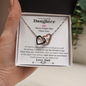 My Baby Girl - Interlocking Heart Necklace