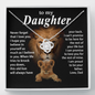 Daughter - Proud of you - Necklace
