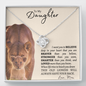To my Daughter | LOVE KNOT NECKLACE š