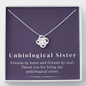 Unbiological Sister | Love Knot Necklace