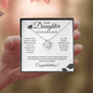 To My Daughter | Graduation | Love Knot Necklace