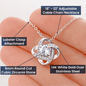 To My Mom | Tree Of Life | Love Knot Necklace