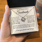 To My Beautiful Soulmate | Love Knot Necklace ❤️
