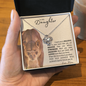 To my Daughter | LOVE KNOT NECKLACE š