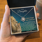 (ALMOST SOLD OUT) To My Daughter | LOVE KNOT NECKLACE š
