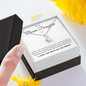 (ALMOST SOLD OUT) To My Bonus Daughter | Shine Like The Brightest Star | Necklace
