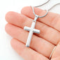 To My Man | I Love You Forever - Cross Necklace