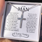 To My Man | You are My Everything | Cross Necklace