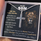 To My Son | Cross Necklace