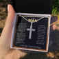 To My Man | I Love You Forever - Cross Necklace