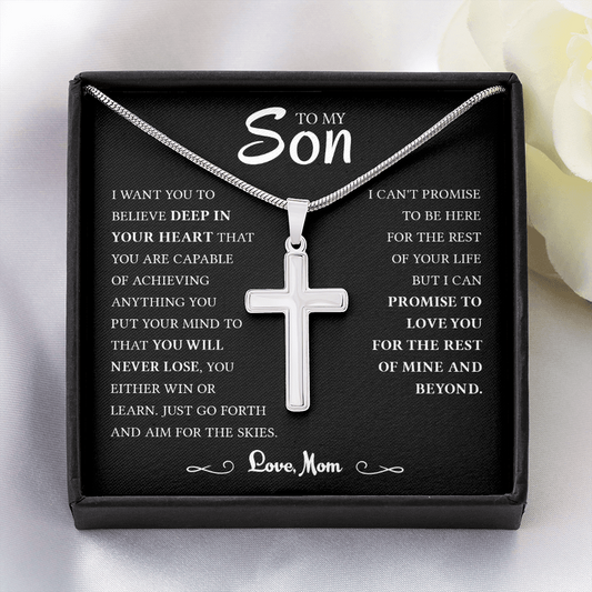 To My Son | Cross Necklace