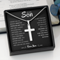 To My Son | Cross Necklace