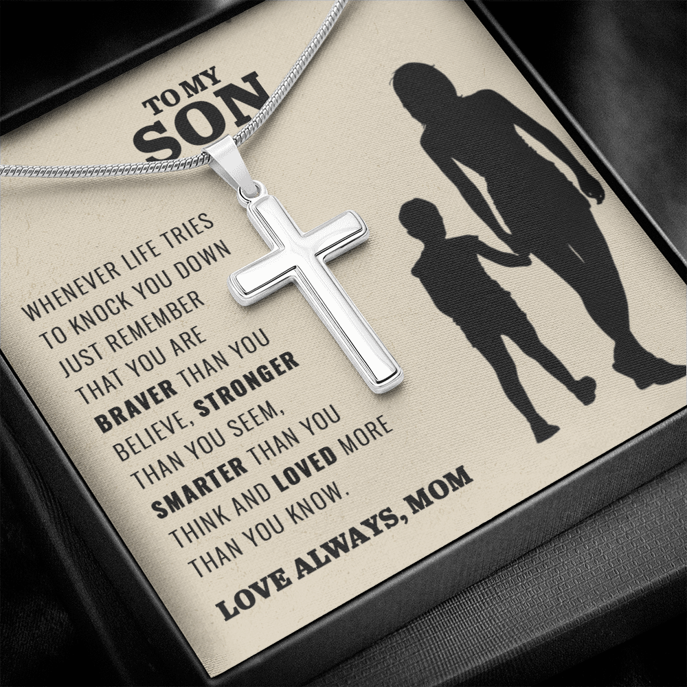 To My Son | Cross Necklace ❤️❤️