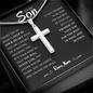 To My Son | Cross Necklace