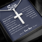 To My Son | Cross Necklace