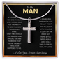 To My Man | I Love You Forever - Cross Necklace