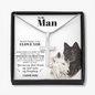 To My Man | Never Forget That I Love You | Cross Necklace ❤️