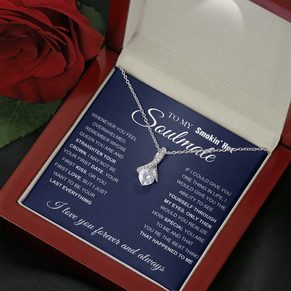 To My Smokin' Hot Soulmate | Love Knot Necklace ❤️