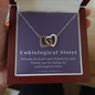 Unbiological Sister | Friendship Knot Necklace | The perfect gift for BFFs